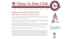 Desktop Screenshot of onnajujitsuclub.com